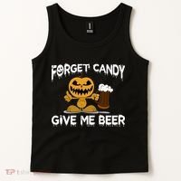 Forget Candy Give Me Beer Tank Top thumb 2