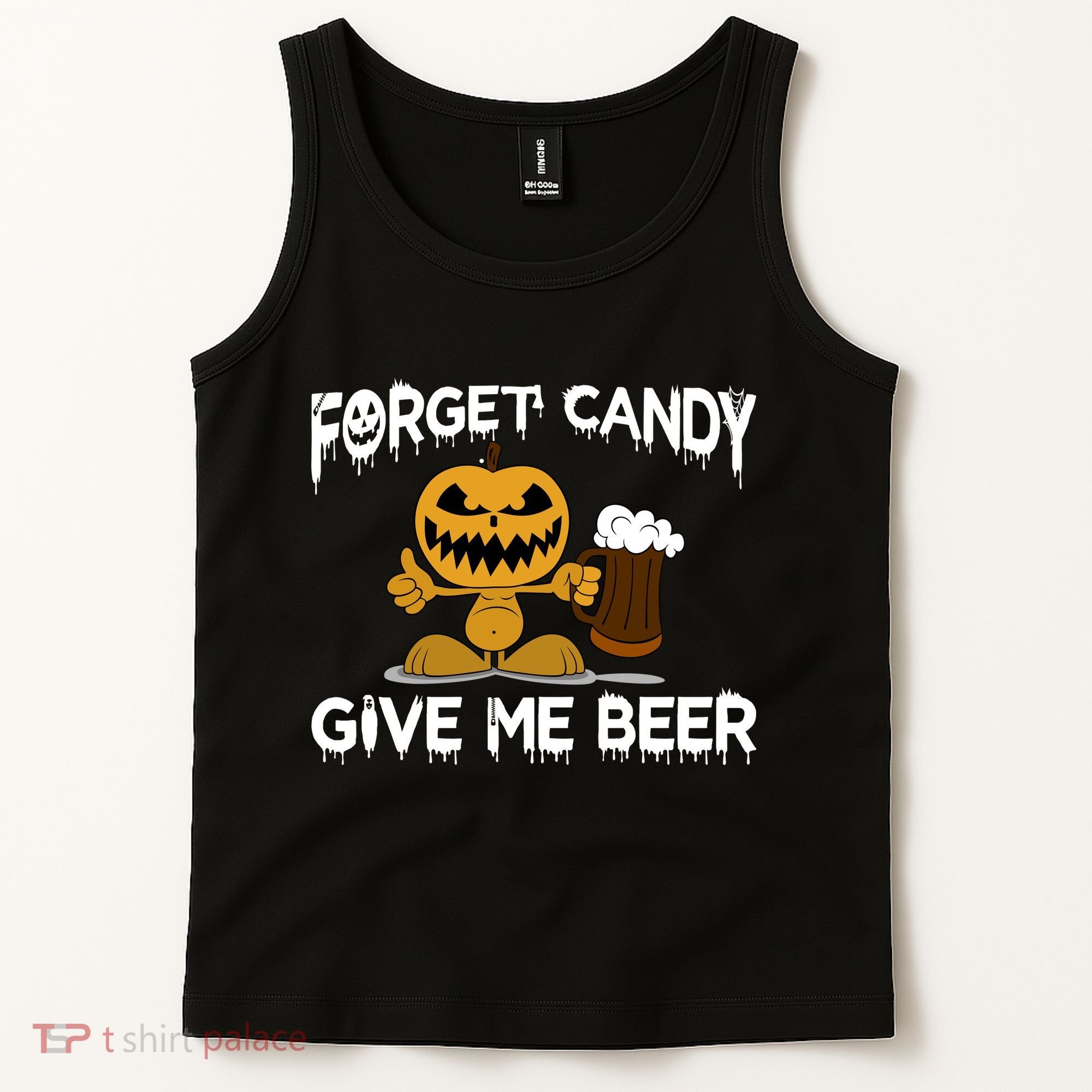 Forget Candy Give Me Beer Tank Top