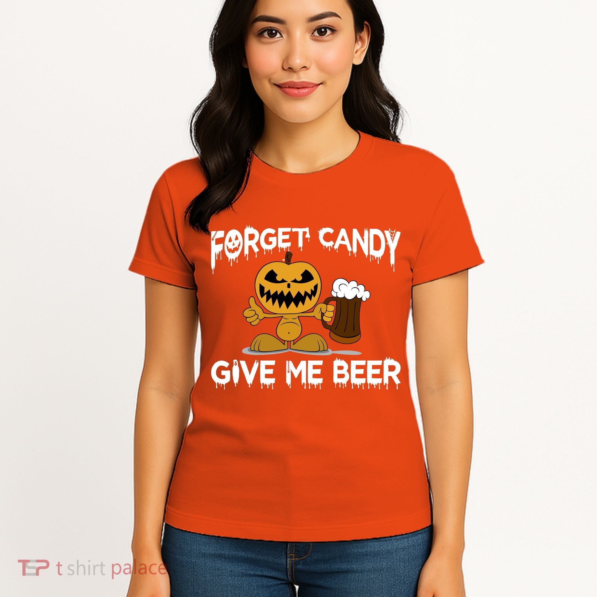 Forget Candy Give Me Beer Women's T-Shirt