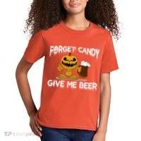 Forget Candy Give Me Beer Kids T-Shirt thumb 2