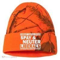 Forget Cats & Dogs Spay Nueter Liberals  Kati Licensed 12" Camo Cuffed Beanie thumb 0