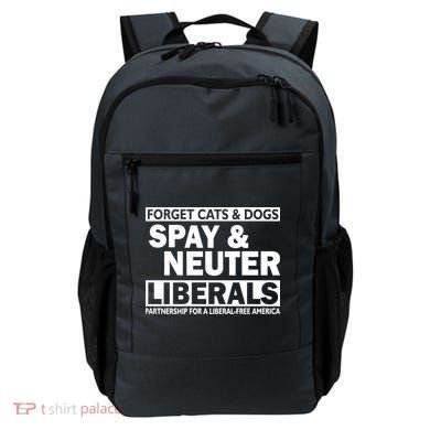 Forget Cats & Dogs Spay Nueter Liberals  Backpack