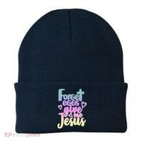 Forget Eggs Give Me Jesus Beanie thumb 0
