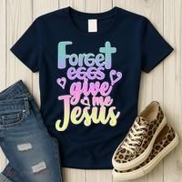 Forget Eggs Give Me Jesus Women's T-Shirt thumb 3
