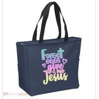 Forget Eggs Give Me Jesus Bag thumb 2