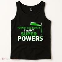 Forget Lab Safety I Want Superpowers Tank Top thumb 2