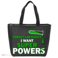 Forget Lab Safety I Want Superpowers Tote Bag thumb 0