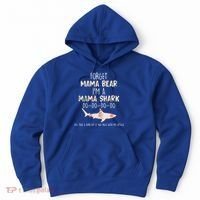 Forget Mama Bear I'm Mama Shark Doo Hoodie thumb 0