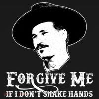 Forgive Me If I Don't Shake Hands Doc Holiday Doggie Tank thumb 4