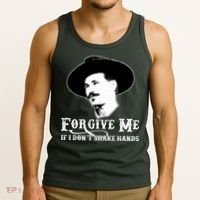 Forgive Me If I Don't Shake Hands Doc Holiday Tank Top thumb 3