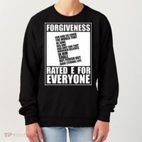 Forgiveness Rated E for Everyone Women's Sweatshirt thumb 0