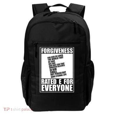 Forgiveness Rated E for Everyone Backpack