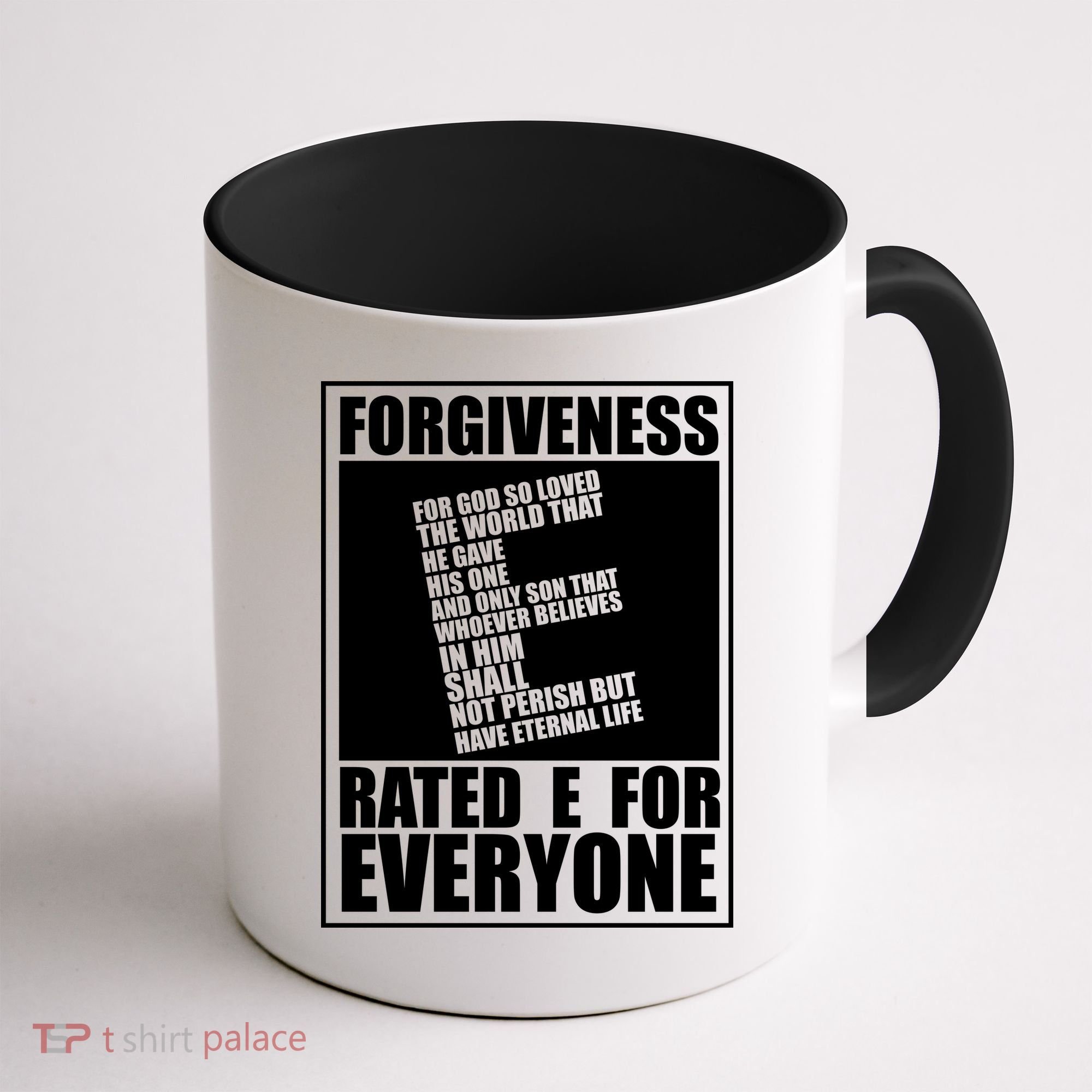 Forgiveness Rated E for Everyone Coffee Mug