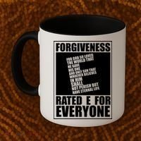 Forgiveness Rated E for Everyone Coffee Mug thumb 2