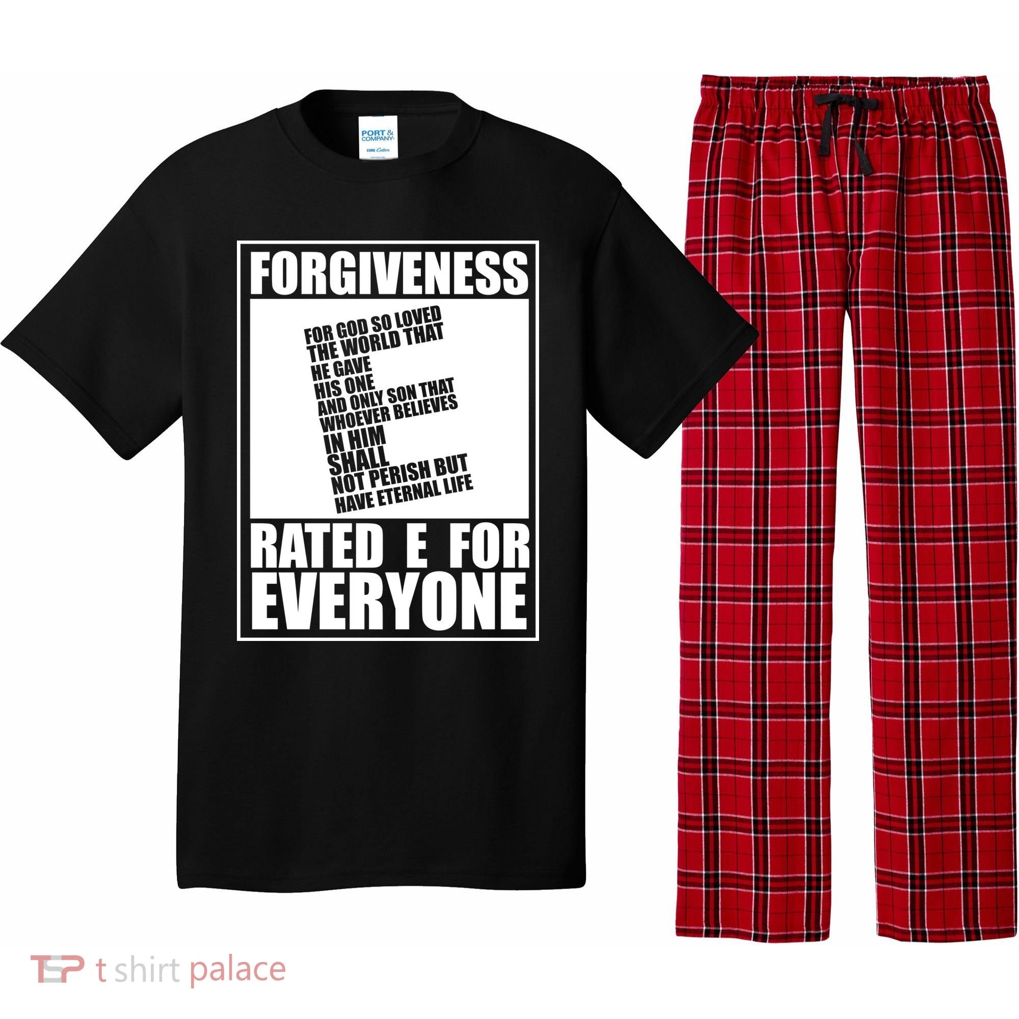 Forgiveness Rated E for Everyone Pajama Set