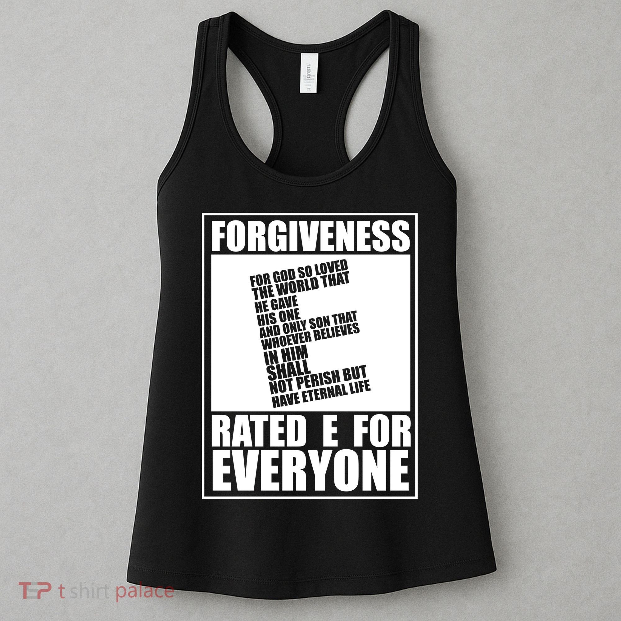 Forgiveness Rated E for Everyone Women's Tank Top