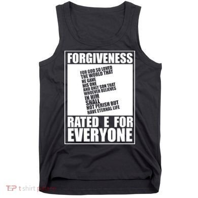 Forgiveness Rated E for Everyone Tank Top