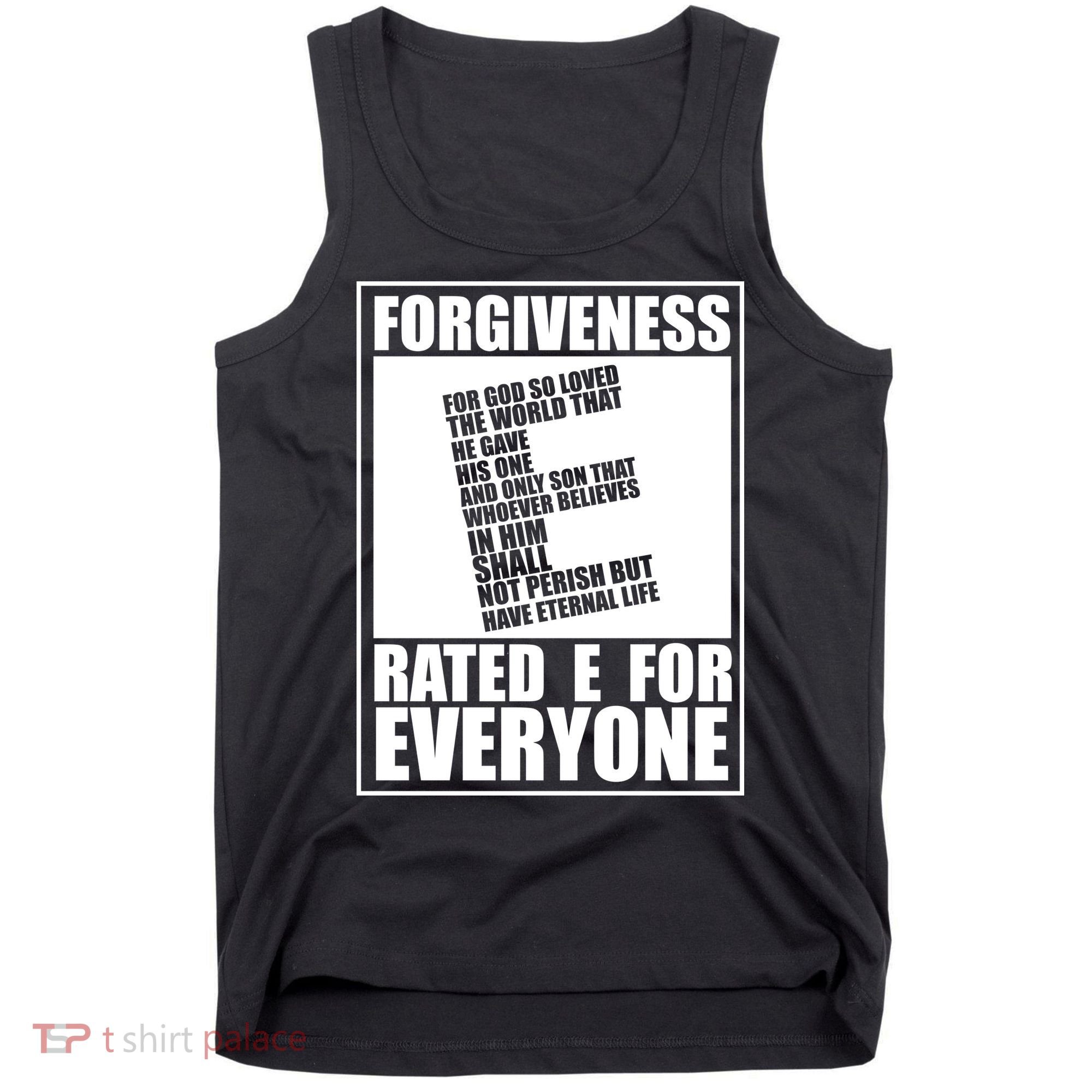 Forgiveness Rated E for Everyone Tank Top