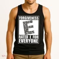 Forgiveness Rated E for Everyone Tank Top thumb 3