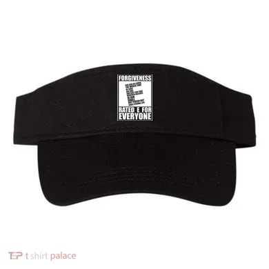 Forgiveness Rated E for Everyone Visor