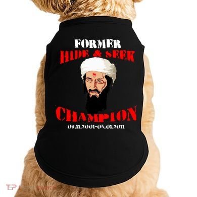 Former Hide and Seek Champion Osama Bin Laden Doggie Tank
