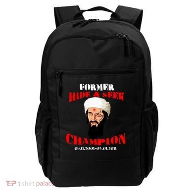 Former Hide and Seek Champion Osama Bin Laden Backpack