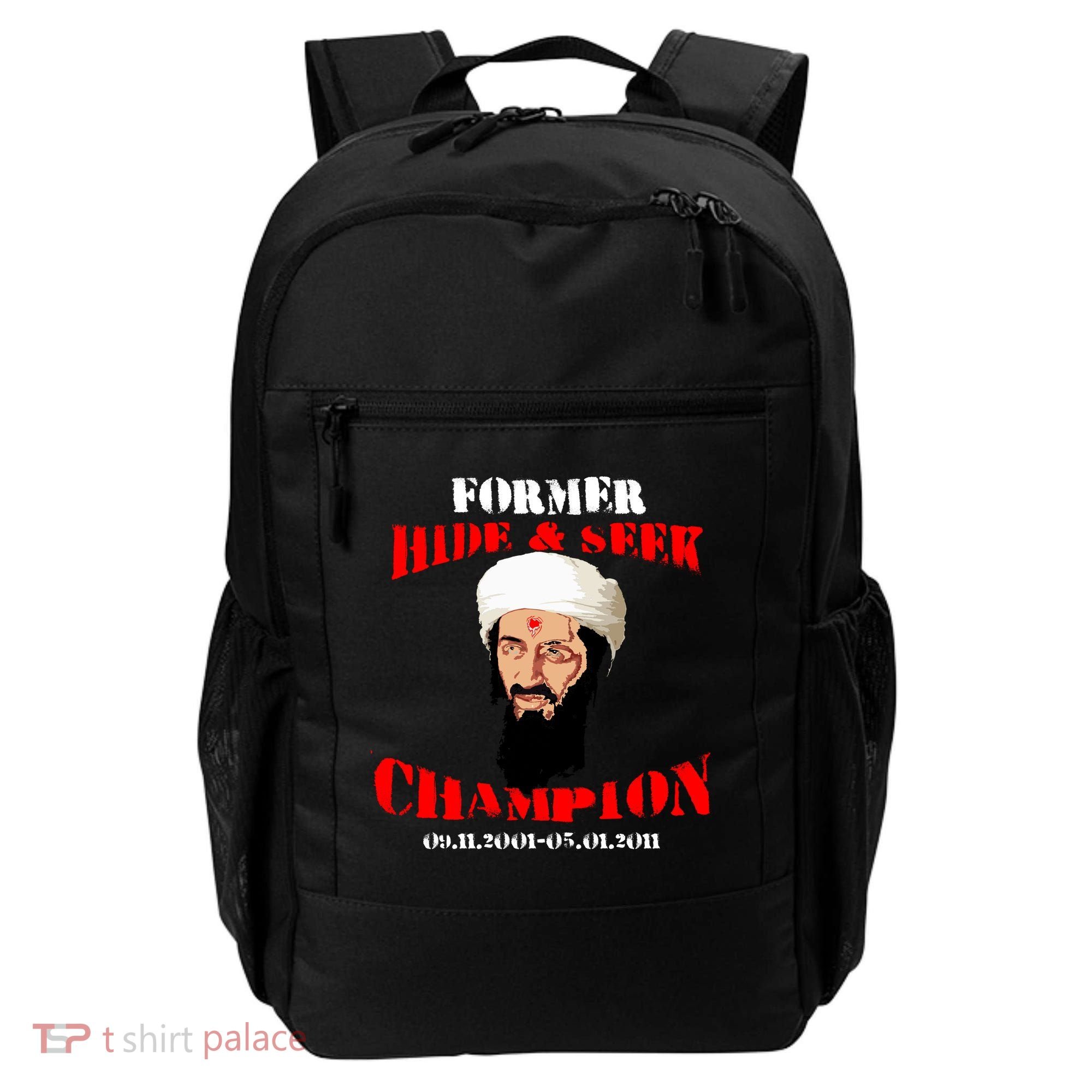 Former Hide and Seek Champion Osama Bin Laden Backpack