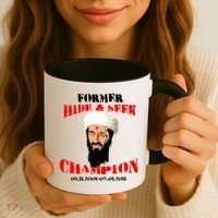Former Hide and Seek Champion Osama Bin Laden Coffee Mug thumb 3