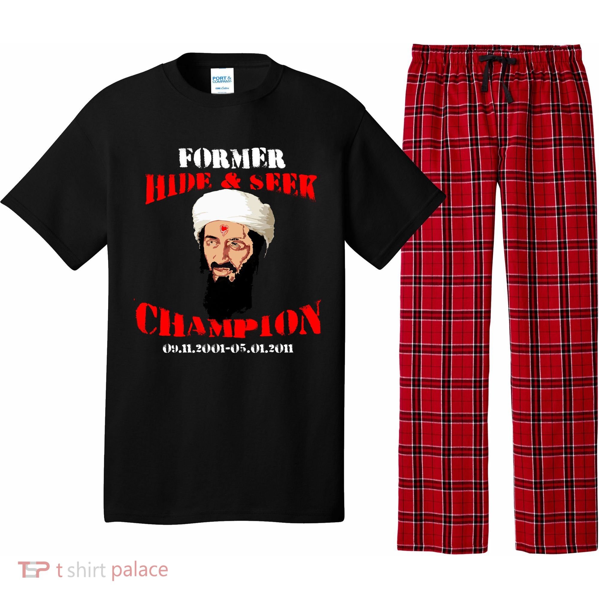 Former Hide and Seek Champion Osama Bin Laden Pajama Set