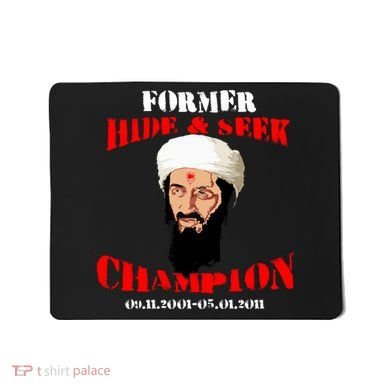 Former Hide and Seek Champion Osama Bin Laden Mousepad