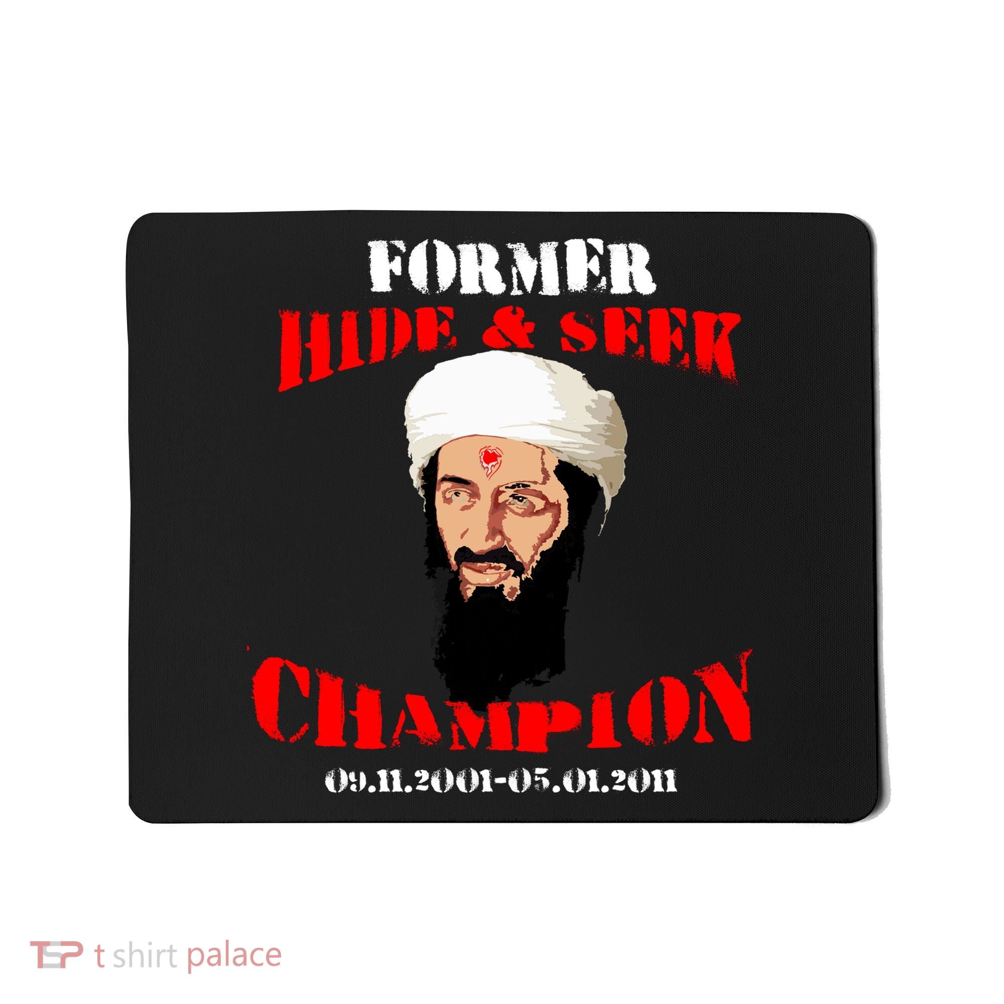 Former Hide and Seek Champion Osama Bin Laden Mousepad