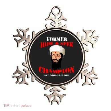 Former Hide and Seek Champion Osama Bin Laden Ornament