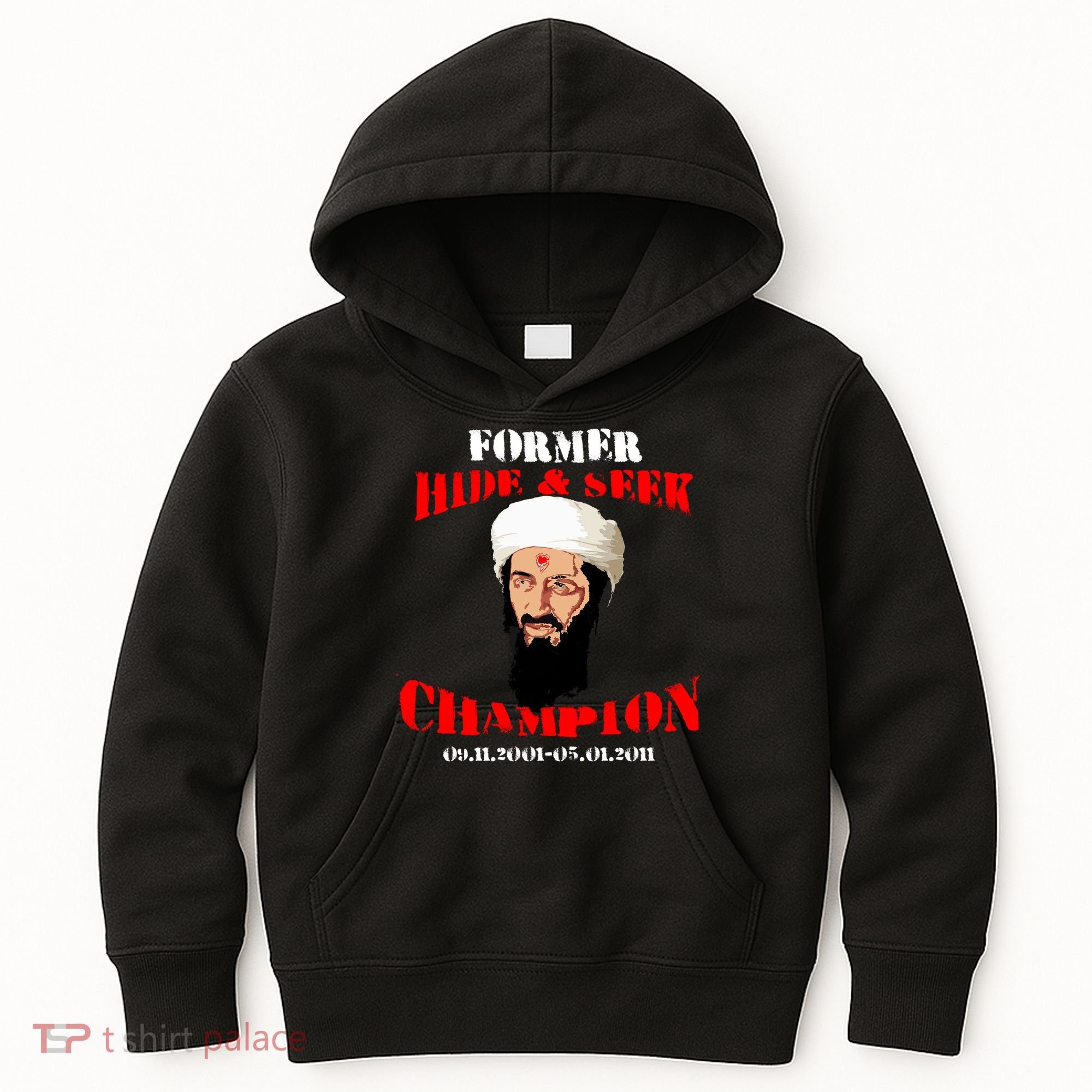 Former Hide and Seek Champion Osama Bin Laden Kids Hoodie