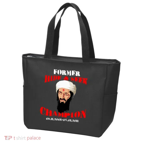 Former Hide and Seek Champion Osama Bin Laden Tote Bag