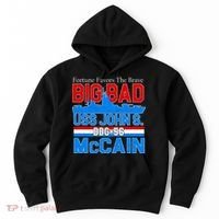 Fortune Favors The Brave DDG-56 USS John S. McCain Hoodie thumb 0