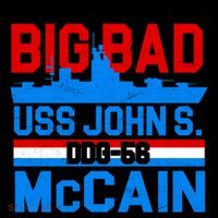 Fortune Favors The Brave DDG-56 USS John S. McCain Coffee Mug thumb 5