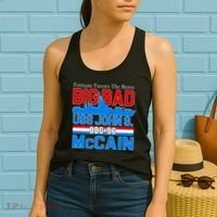 Fortune Favors The Brave DDG-56 USS John S. McCain Women's Tank Top thumb 2