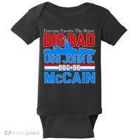 Fortune Favors The Brave DDG-56 USS John S. McCain Baby Bodysuit thumb 0
