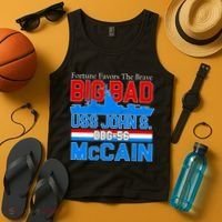 Fortune Favors The Brave DDG-56 USS John S. McCain Tank Top thumb 4