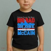 Fortune Favors The Brave DDG-56 USS John S. McCain Toddler T-Shirt thumb 2