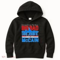 Fortune Favors The Brave DDG-56 USS John S. McCain Kids Hoodie thumb 0