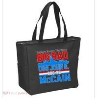 Fortune Favors The Brave DDG-56 USS John S. McCain Tote Bag thumb 2