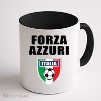 Forza Azzuri Italia Soccer Coffee Mug thumb 1