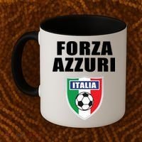 Forza Azzuri Italia Soccer Coffee Mug thumb 2