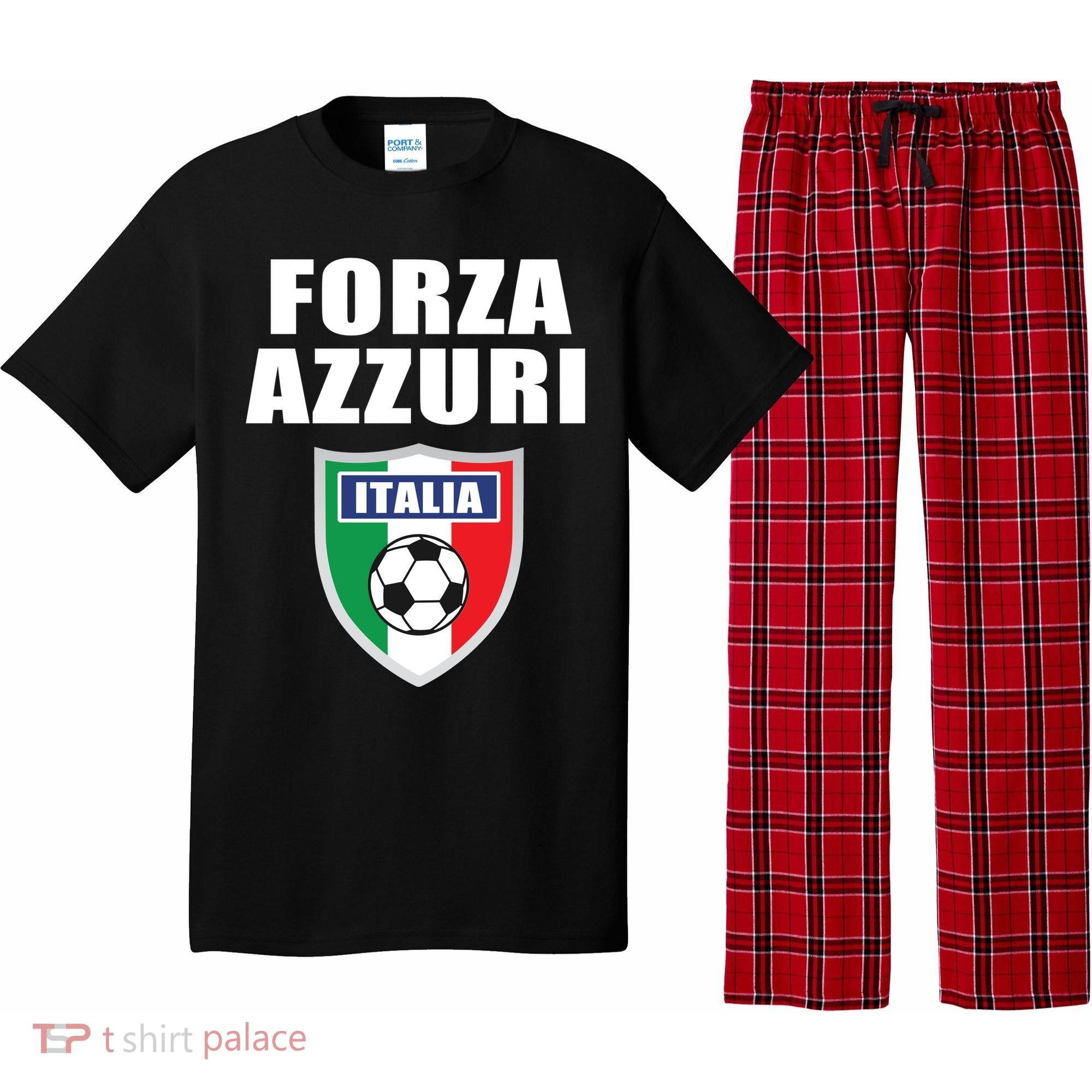 Forza Azzuri Italia Soccer Pajama Set