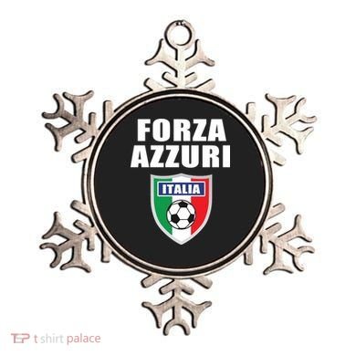 Forza Azzuri Italia Soccer Ornament