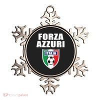 Forza Azzuri Italia Soccer Ornament thumb 0