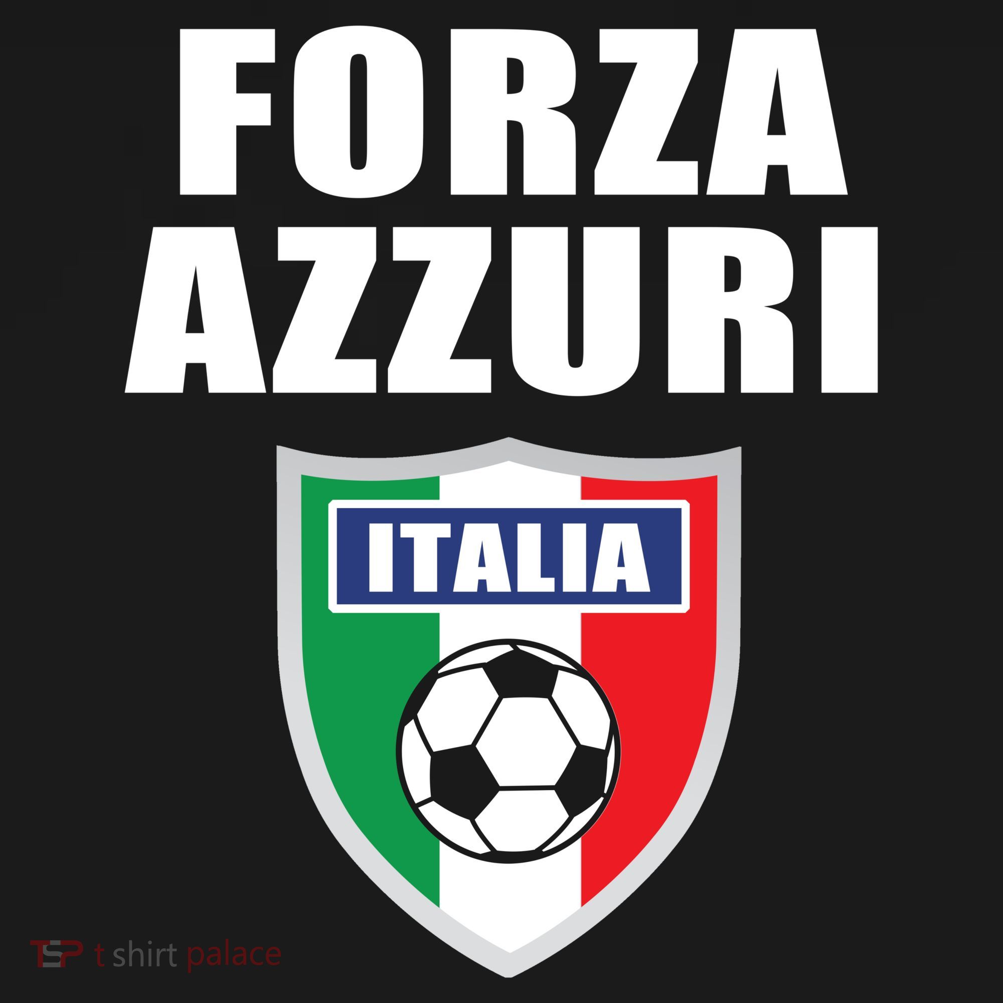 Forza Azzuri Italia Soccer Ornament