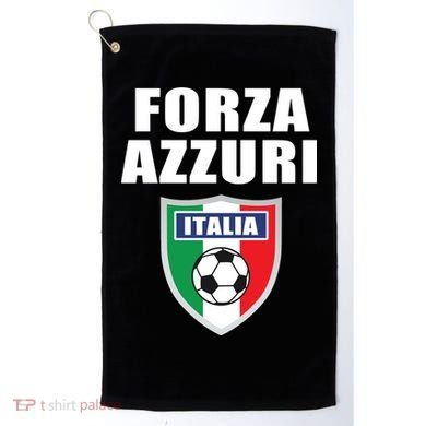 Forza Azzuri Italia Soccer Golf Towel