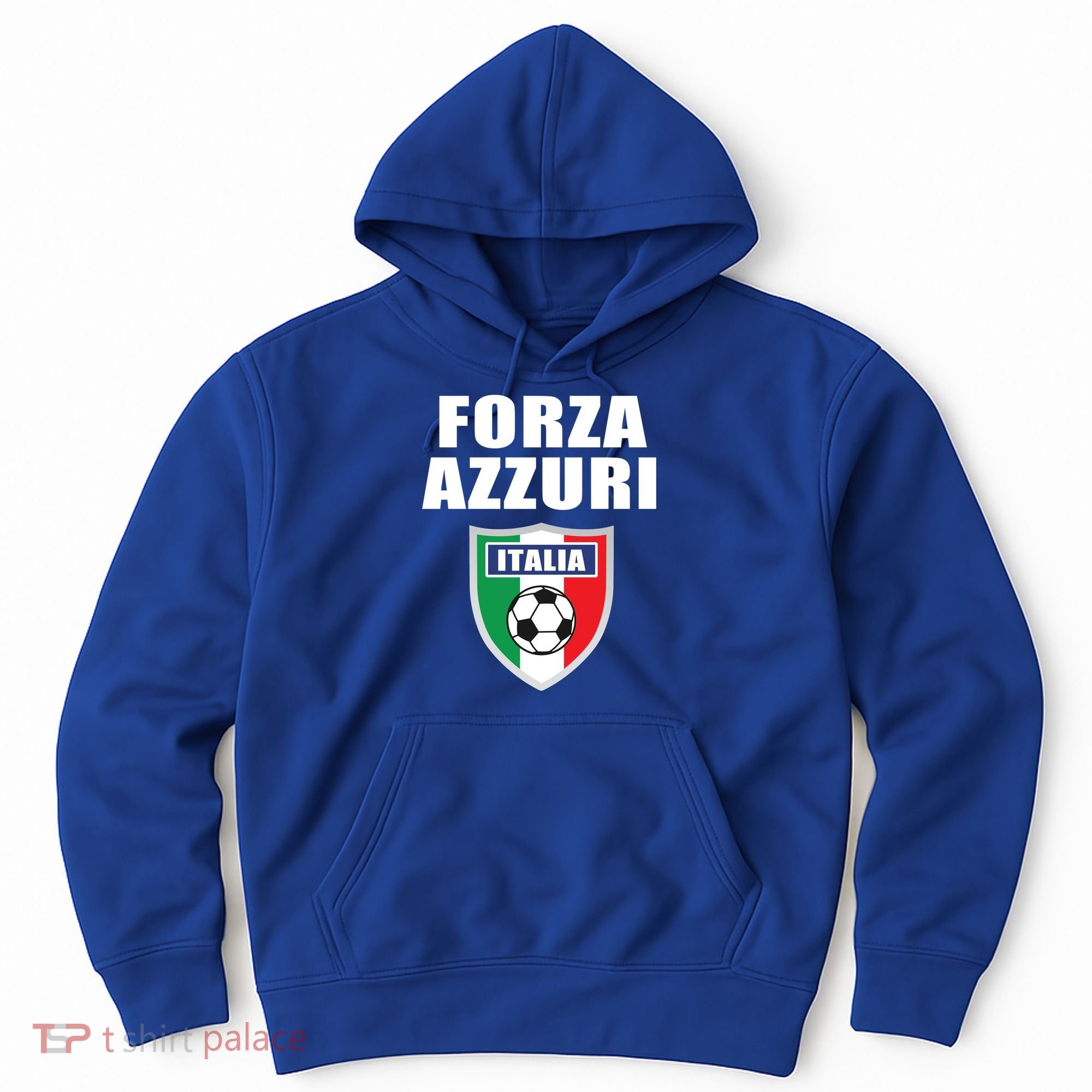 Forza Azzuri Italia Soccer Hoodie